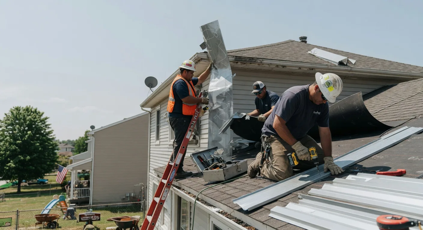 Storm Damage Metal Roof Repair in Plymouth, FL